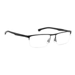 Carrera Ducati Black Metal Frames eyeglasses with a sleek design and dimensions 55/18/145 mm, featuring a durable metal construction.