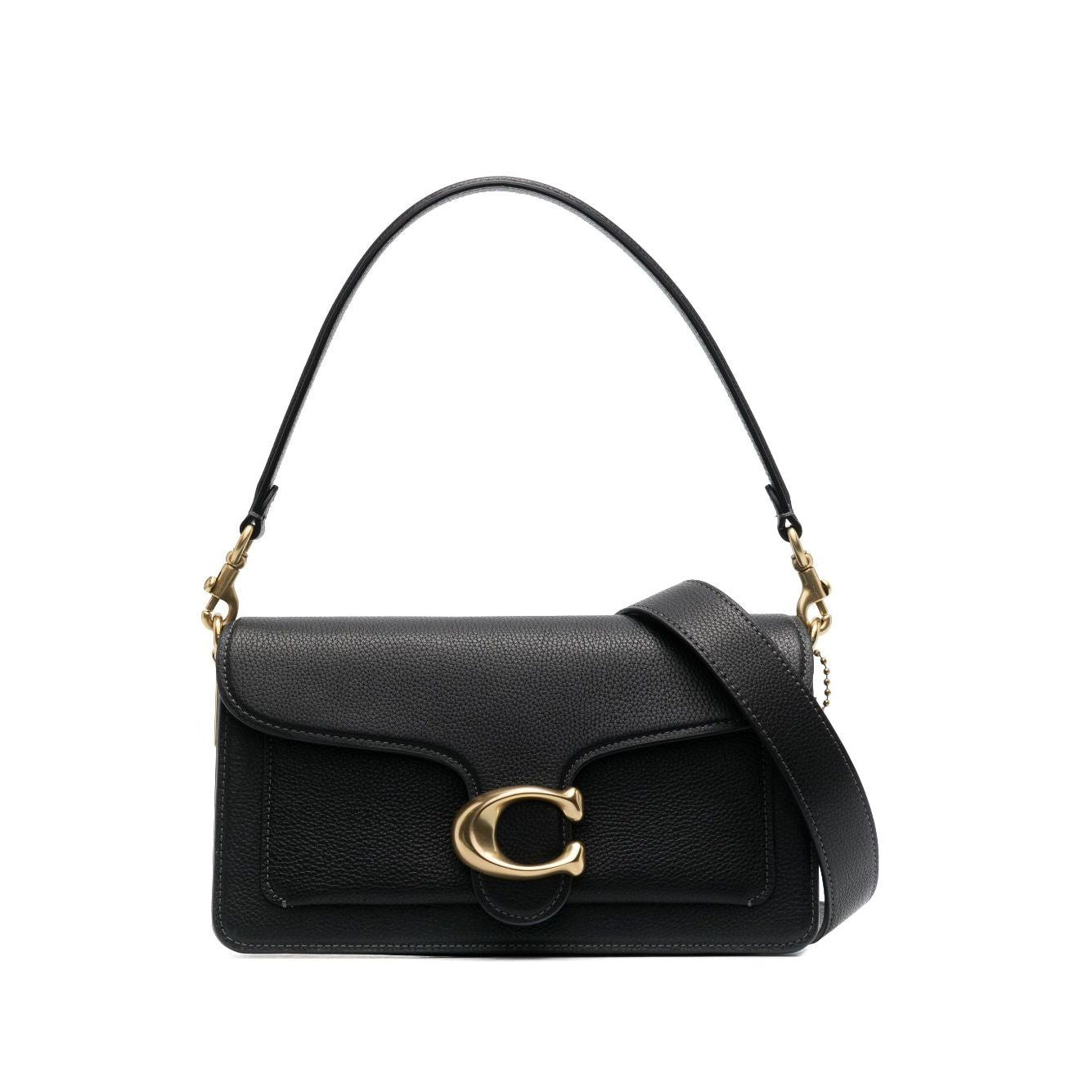 Front view with bag zipped and handles upright.