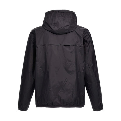 Comme Des Garçons Play Blue Nylon Shell Jacket