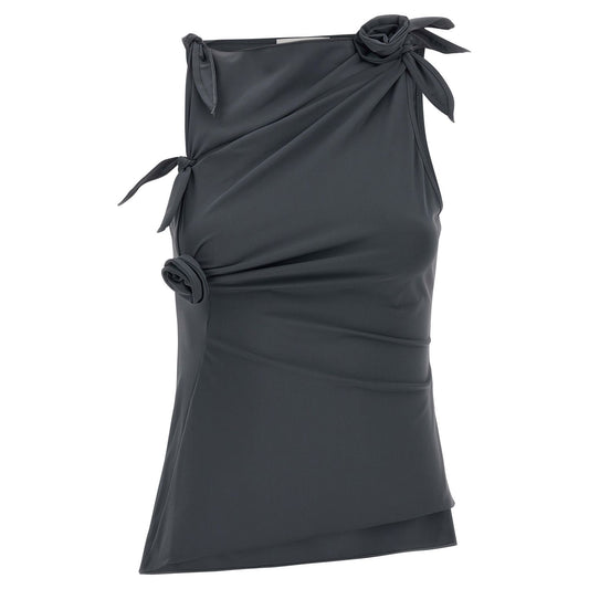 Coperni Gray Polyamide Tank Tops
