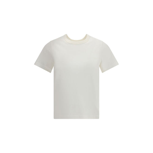 Courrèges White Cotton T-Shirt
