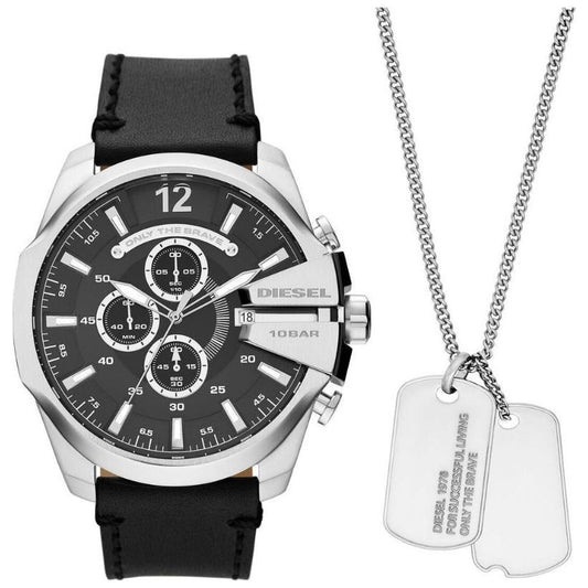 DIESEL Mod. MEGA CHIEF Special Pack + Necklace DZ4559