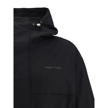 Daily Paper Black Cotton Shell Jacket