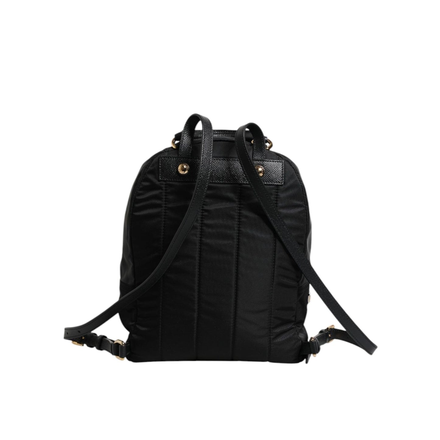 Dolce & Gabbana Black Nylon #DGFAMILY VULCANO Embellished Backpack Bag Dolce & Gabbana