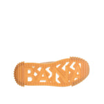 Dolce & Gabbana Blue Lace Up Low Top NS1 Sneakers Shoes rubber sole with logo detail in yellow
