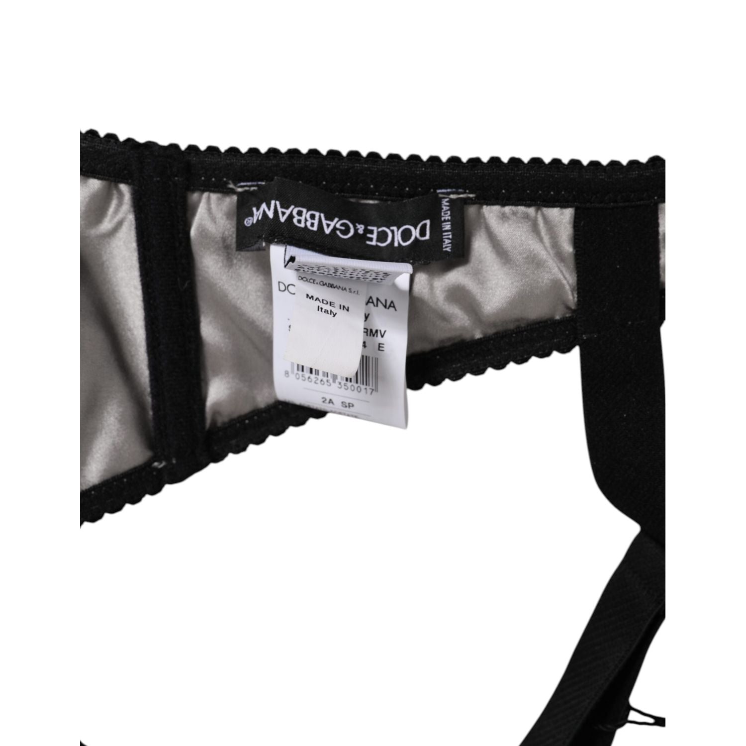 Dolce & Gabbana Gray Acetate Stretch Balconcino Bra Underwear