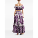 Dolce & Gabbana Maiolica print cotton top Topwear