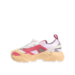 Dolce & Gabbana Multicolor Leather Daymaster Low Top Sneakers Shoes with chunky rubber sole and lace-up design