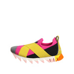 Dolce & Gabbana Multicolor Neoprene Elastic Ibiza Sneakers Shoes