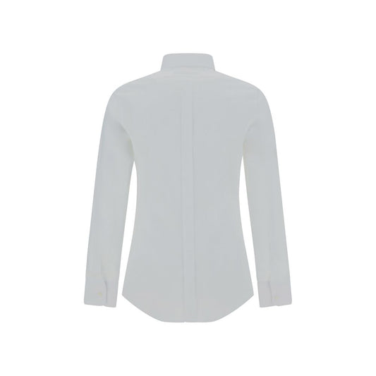 Back view of Dolce & Gabbana Shirt, cotton with slim fit, classic collar, button closure and cuffs, made in Italy, AW25 collection.