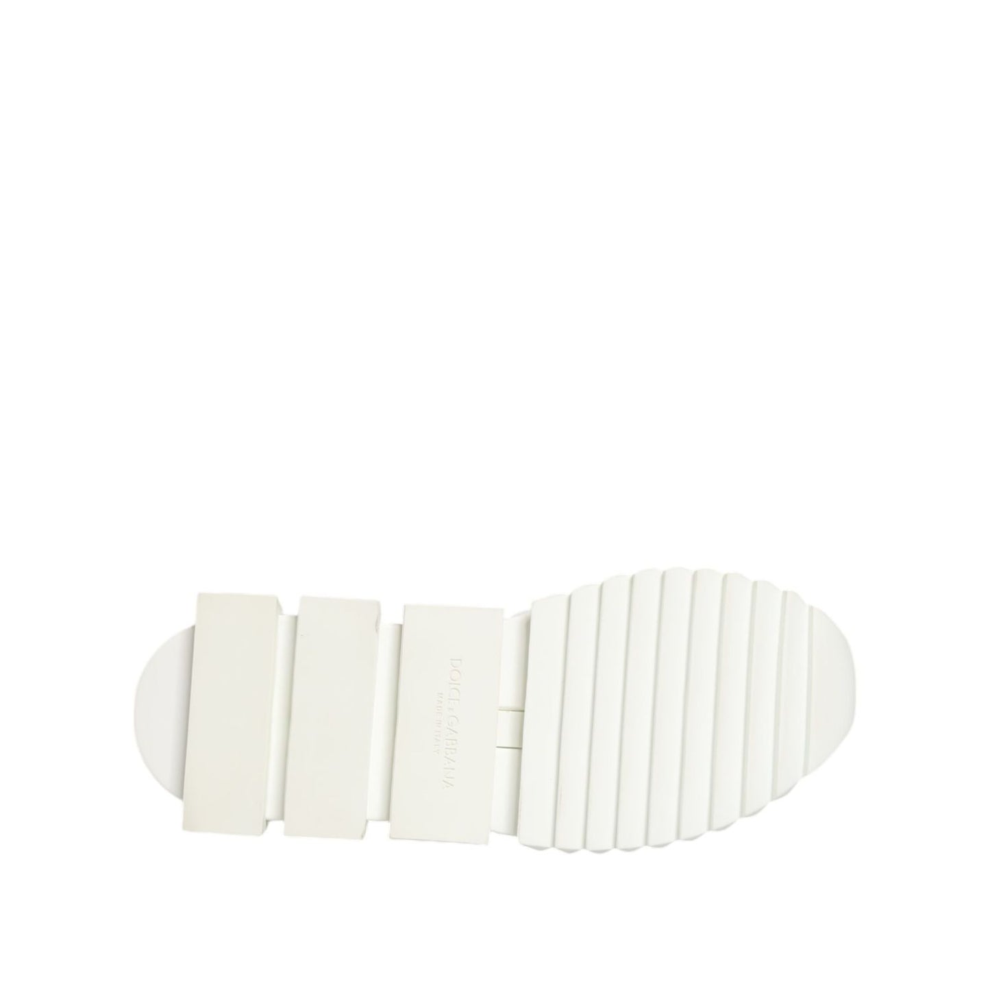 Dolce & Gabbana White Sorrento Low Top Lace Up Sneakers Shoes
