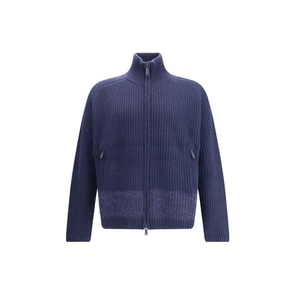 Dsquared² Blue Wool Cardigan