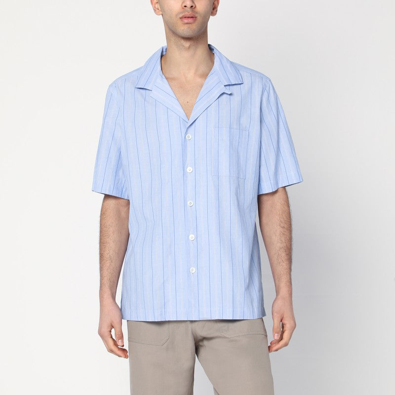 Lardini Bowling-style light blue shirt in cotton ESKLOPESC1911/Q_LARDI-820_323