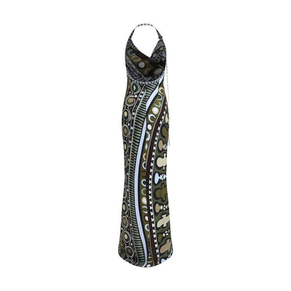 Emilio Pucci Multicolor Silk Long Dress