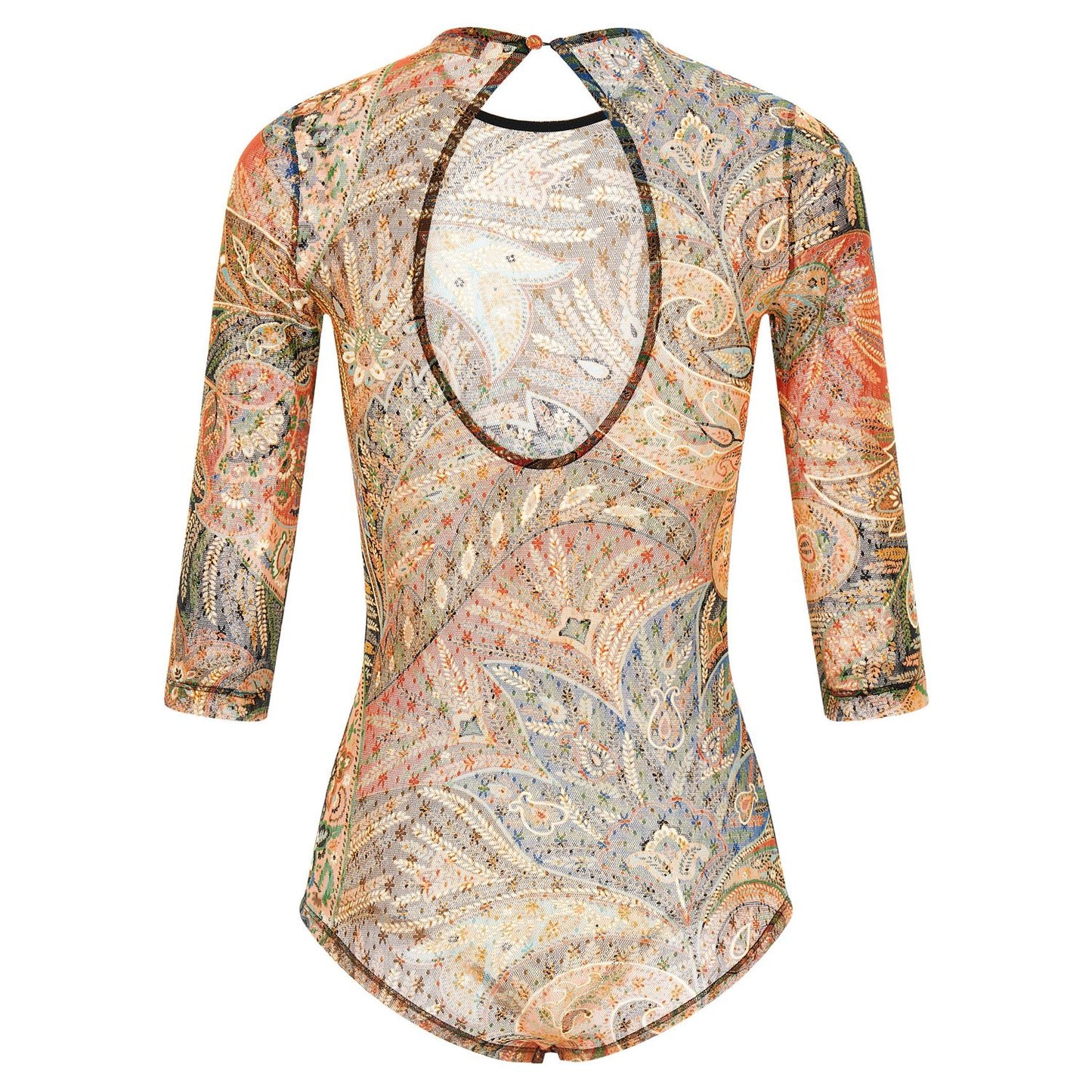 Etro Multicolor Polyamide Bodysuit