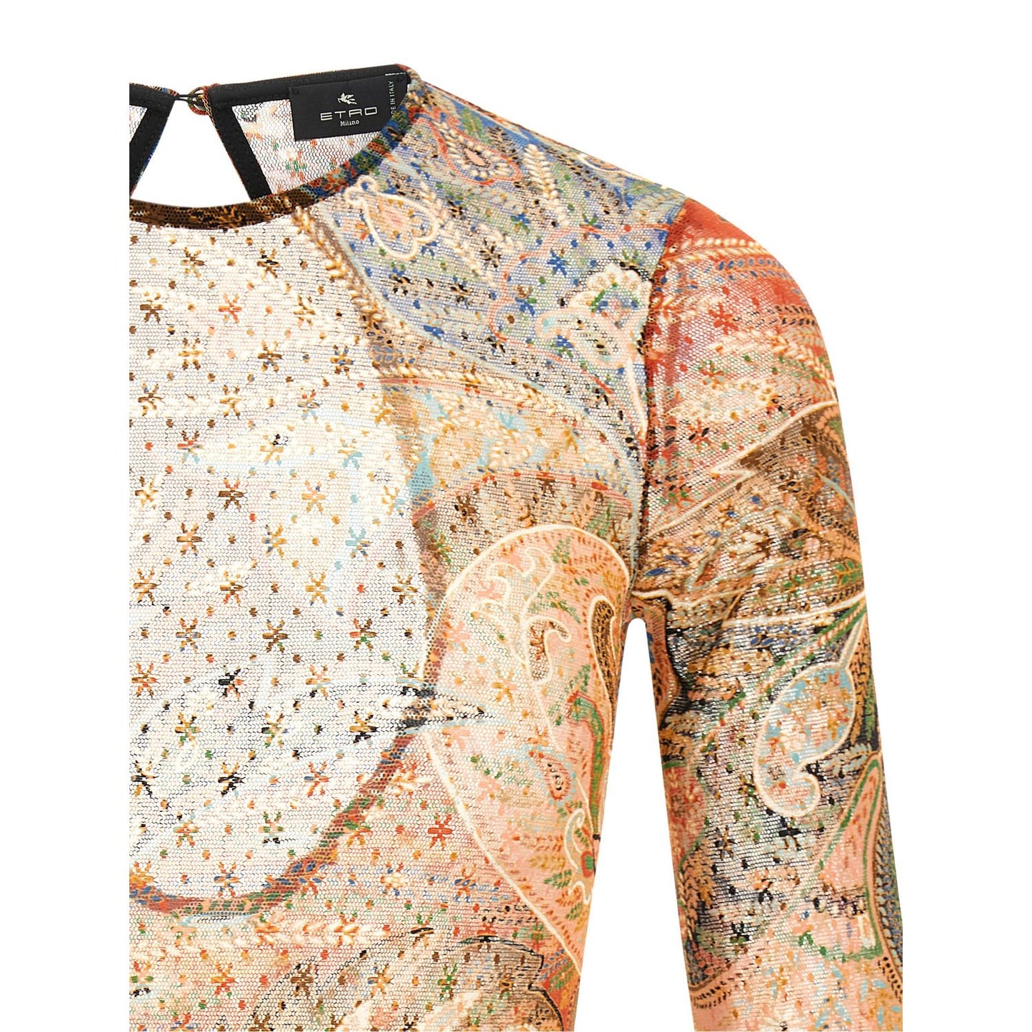 Etro Multicolor Polyamide Bodysuit