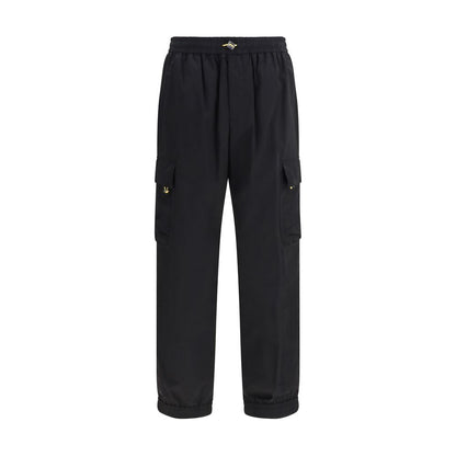 Fendi Black Polyamide Cargo Pants