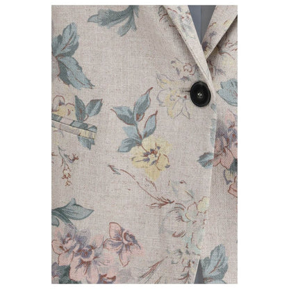 Forte_Forte Multicolor Viscose Full-Length Jacket