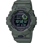 CASIO G-SHOCK Mod. G-SQUAD Step Tracker Bluetooth, 20 ATM water resistant wristwatch with resin case and strap, quartz movement.