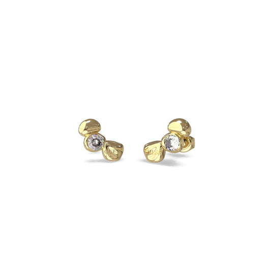GUESS JEWELS JEWELRY Mod. JUBE05189JWYGT-U elegant gold and crystal earrings