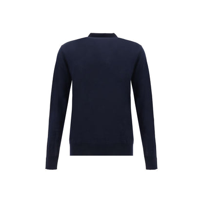 Golden Goose Blue Fleece Wool Shirt