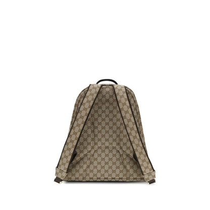 Gucci Beige Nylon Backpack
