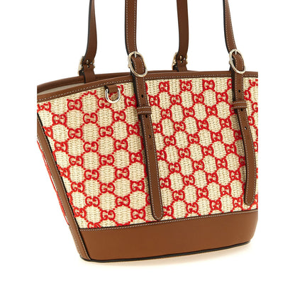 Gucci Multicolor Cotton Handbag