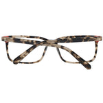 Guess Brown Men Glasses Frame, rectangle full-rim plastic design, brown color, temples length 145mm, includes branded case.