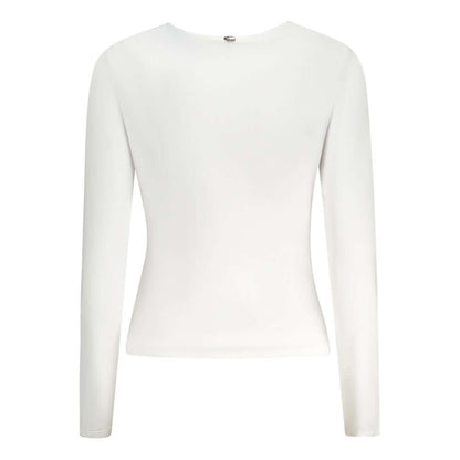 Guess Jeans White Polyester Women T-Shirt