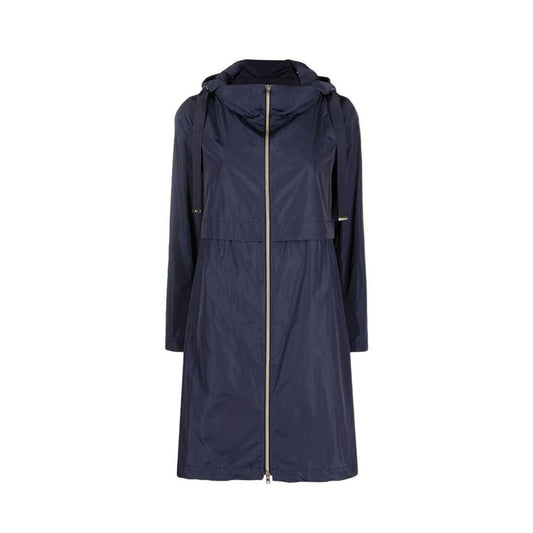 Herno Blue Polyester Coat