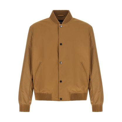 Hugo Boss Beige Polyester Bomber