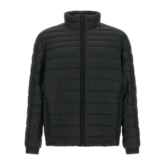 Hugo Boss Black Recycled Polyamide Full-Length Jacket