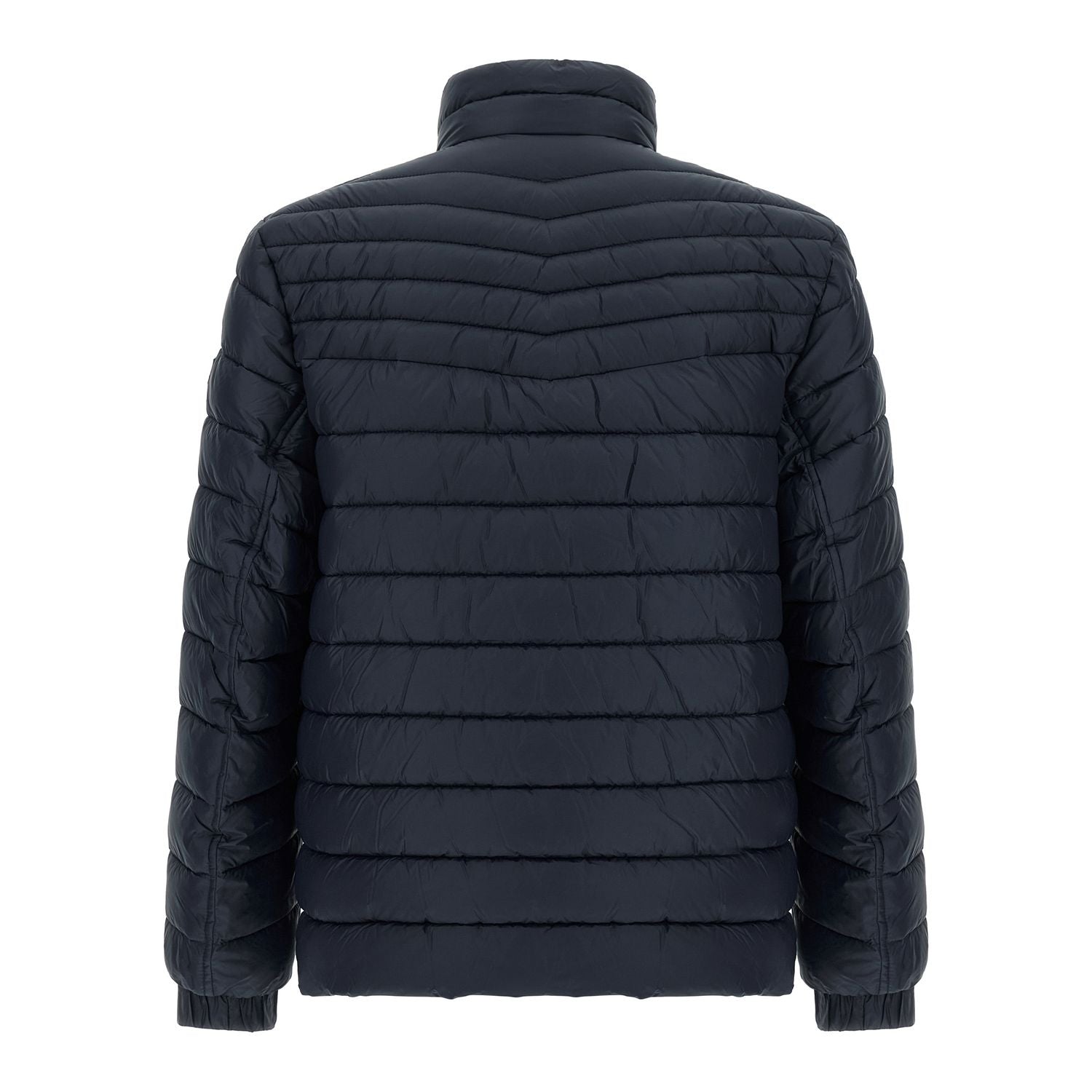 Hugo Boss Blue Polyamide Full-Length Jacket