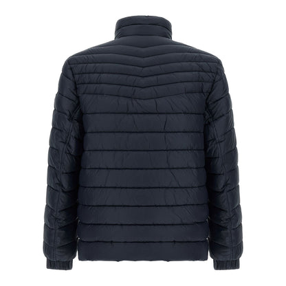 Hugo Boss Blue Polyamide Full-Length Jacket