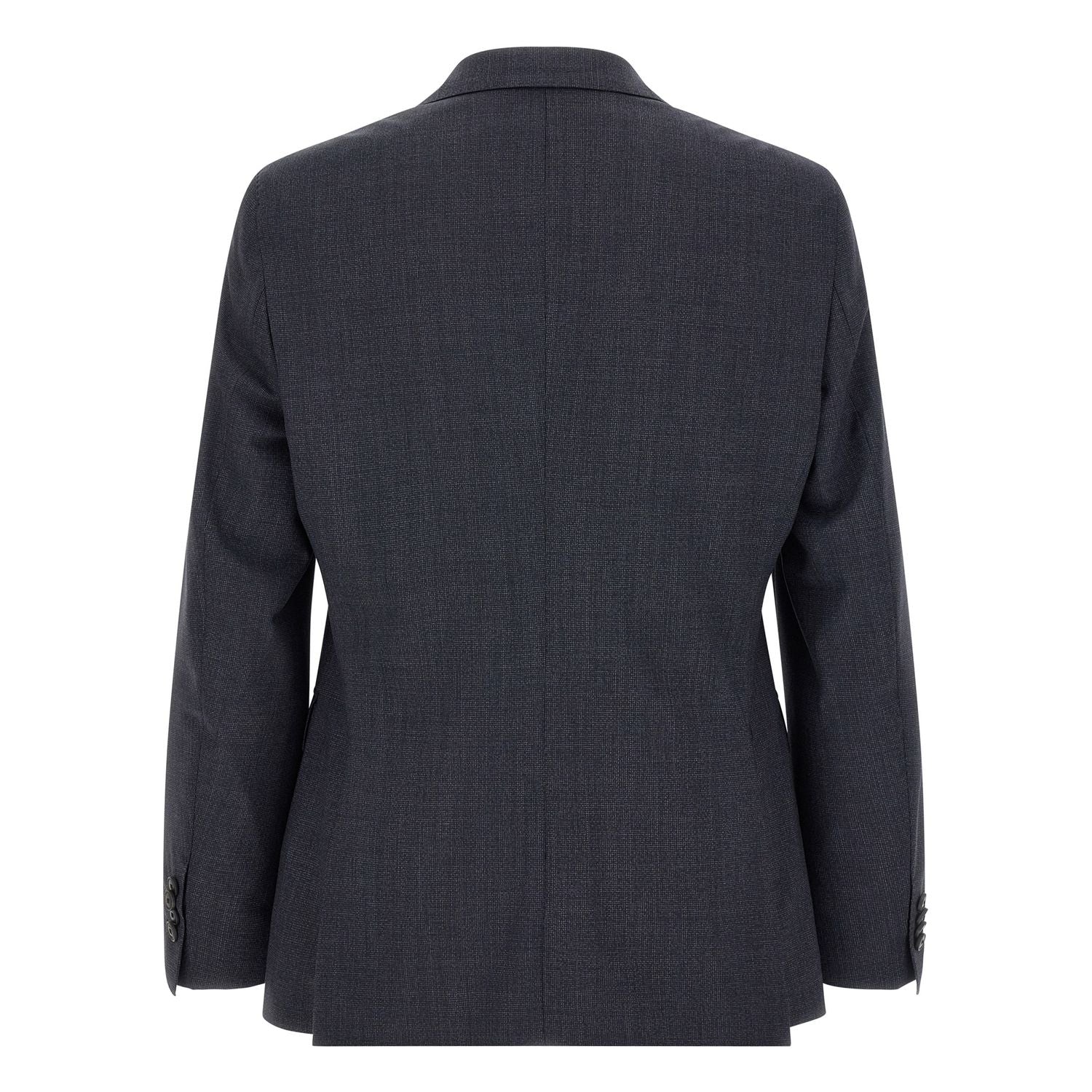 Hugo Boss Blue Polyester Two-Piece Suit