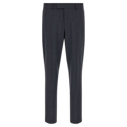 Hugo Boss Blue Polyester Two-Piece Suit