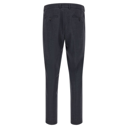 Hugo Boss Blue Polyester Two-Piece Suit