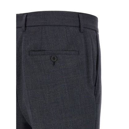 Hugo Boss Blue Polyester Two-Piece Suit