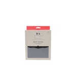 Hunter Black Recycled Polyester Sock packaging showcasing women's fall/winter collection, 100% recycled polyester material.