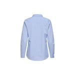 Jacqueline De Yong Blue Cotton Shirt