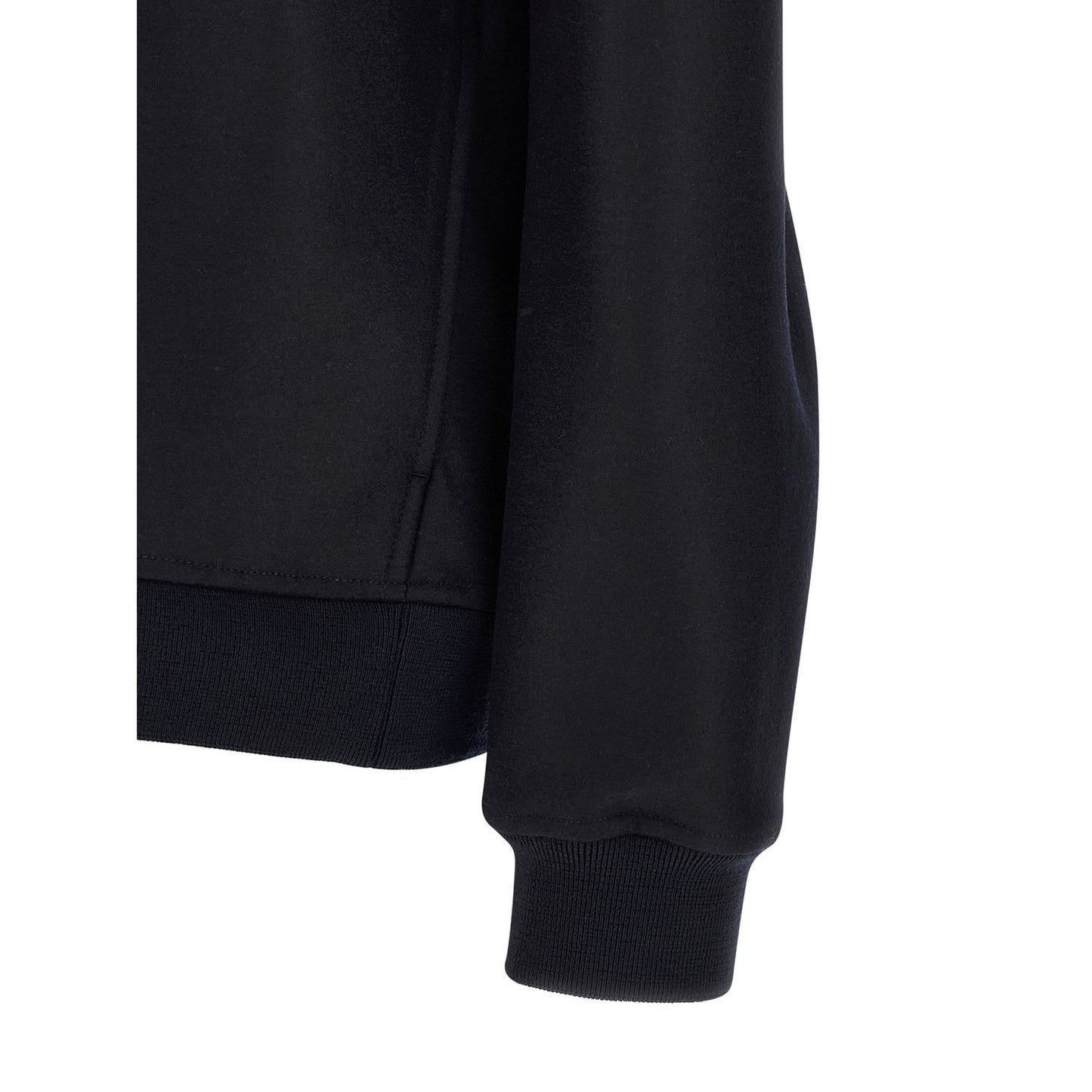 Jil Sander Blue Wool Full-Length Jacket