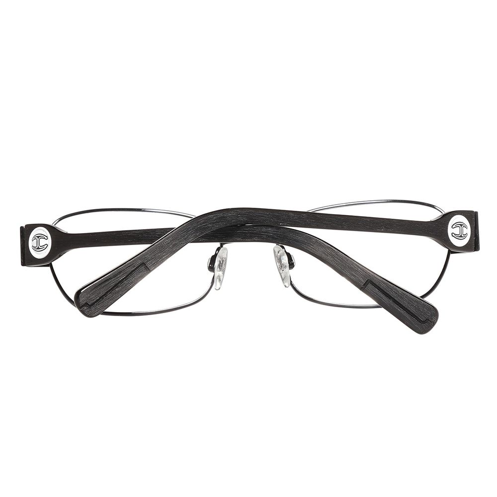 Just Cavalli Black Metal Frames glasses model JC0528-005-52 featuring 52/17/135 mm measurements for women.
