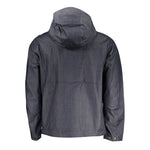K-WAY Blue Cotton Men Jacket