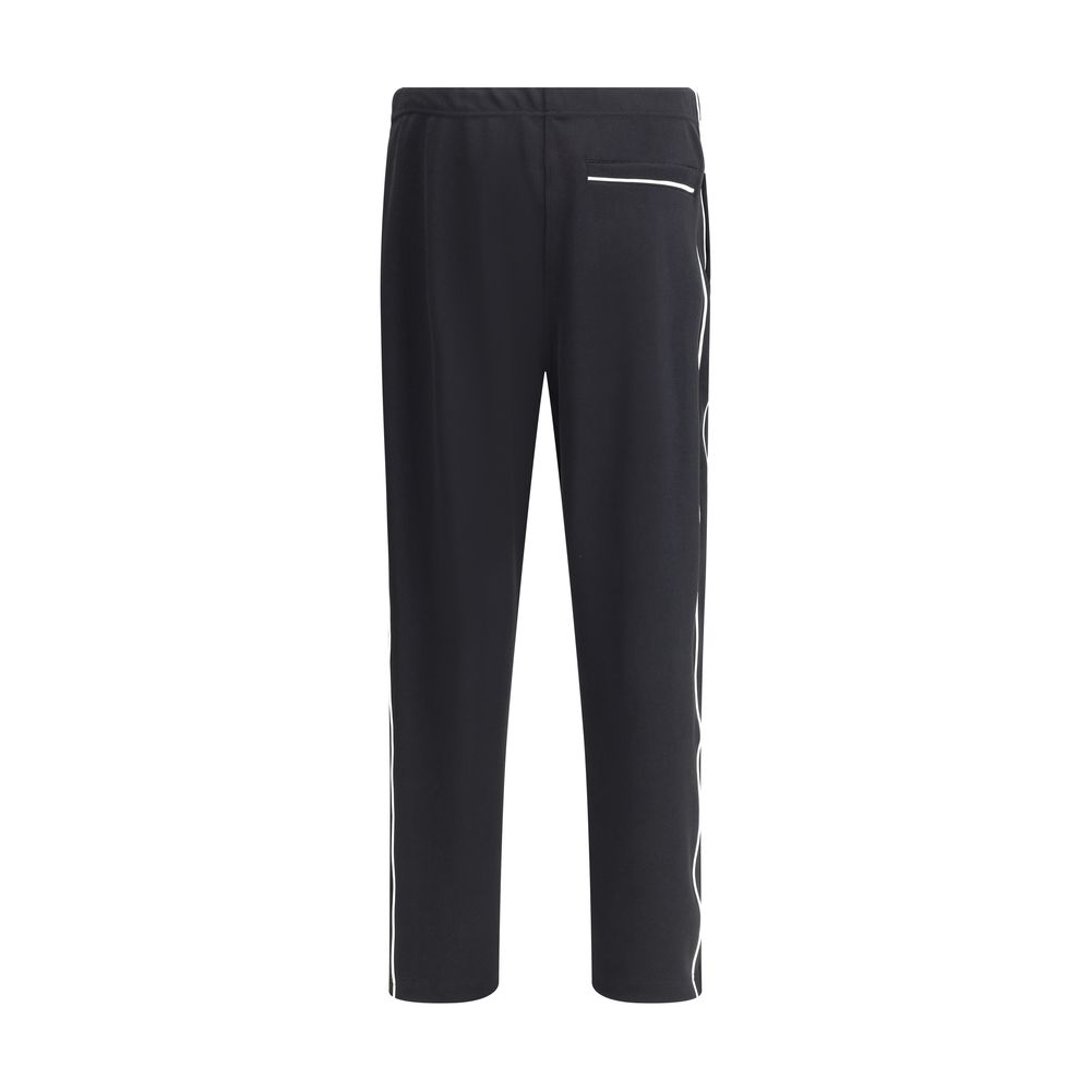 Kenzo Black Polyester Joggers (Workout Pants)