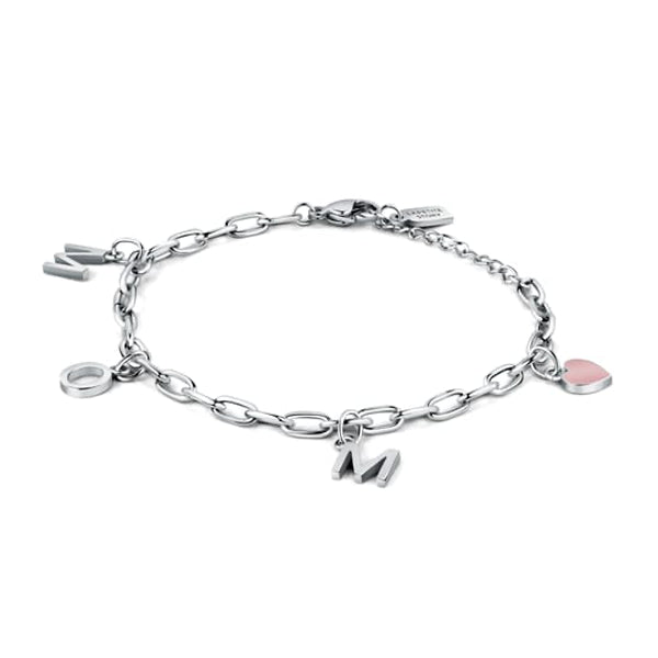 Elegant bracelet showcasing distinctive charms - LA PETITE STORY JEWELRY Mod. LPS05ASF56.