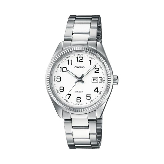 CASIO COLLECTION Mod. LADY DATE - WHITE LTP-1302PD-7BVEG