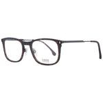 Lozza Brown Men Glasses Frame in square full-rim with metal and plastic material, demo lenses, size 54-0-0, frame width 142mm.