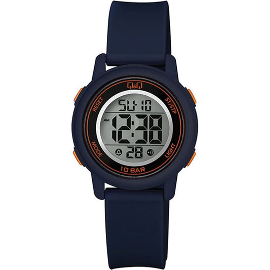 Q&Q Mod. DIGITAL DAY DATA 24H unisex wristwatch, water resistant 10 ATM, plastic case, silicone strap, quartz movement, official packaging.