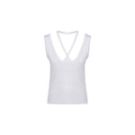 MM6 Maison Margiela Ribbed Cotton Top