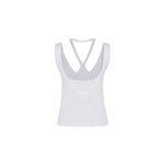 MM6 Maison Margiela Ribbed Cotton Top